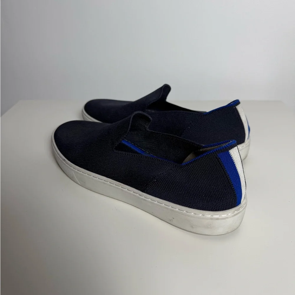 Rothy's Deep Blue Slip-On Sneakers - Picture 9 of 15